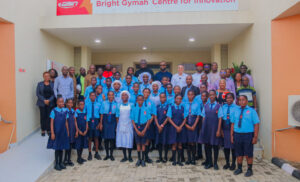 Bosun Tijani Visit Powerfields Schools