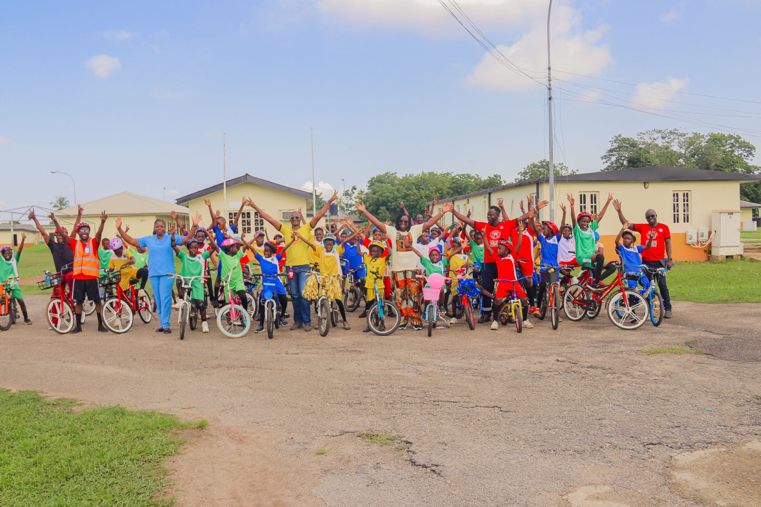 Powerfields Schools Champions Sustainability with Bicycle Ride Day