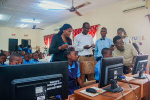 Tech-driven school in Ikorodu student projects 