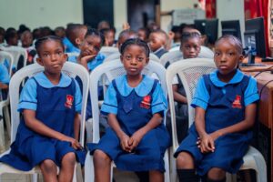 Tech-driven school in Ikorodu student projects 