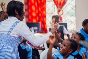 Tech-driven school in Ikorodu student projects 